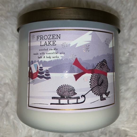 Bath & Body Works Other - Frozen Lake ❄️ 3Wick Candle 🕯